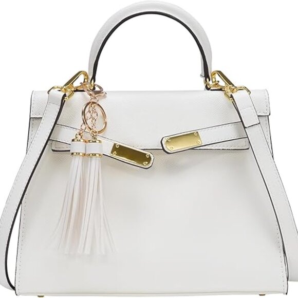 Neiman Marcus Women's Top Handle Open Clasp Purse - Picture 2 of 4